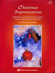 Christmas Improvisations piano sheet music cover Thumbnail